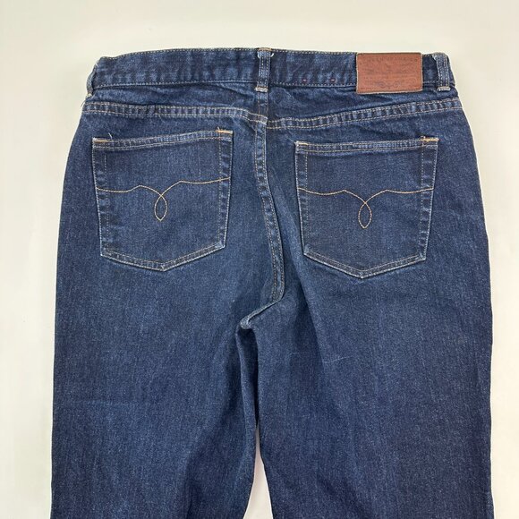Lauren Jeans Co. Modern Slim Women's size 10 Dark Wash Blue Denim Jeans - Picture 5 of 5